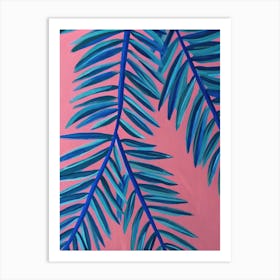 Palm Leaves Art Print