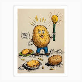 Potato Masher Art Print
