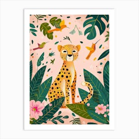 Cheetah In The Jungle 8 Art Print