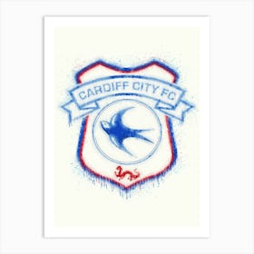 Cardiff City Fc 1 Art Print