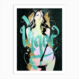 Vigor Sexy Woman Art Print