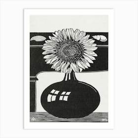 Sunflower (1914), Samuel Jessurun Art Print