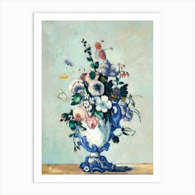 Rococo Vase, Paul Cezanne Art Print