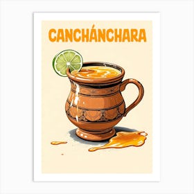 Cuba Canchánchara Cocktail V 03 Art Print