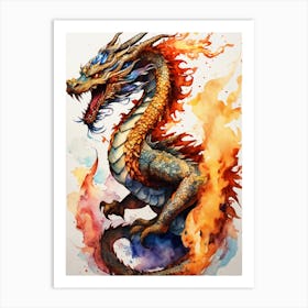 Dragon Painting Art Print