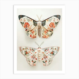 Butterfly Symphony William Morris Style 8 Art Print