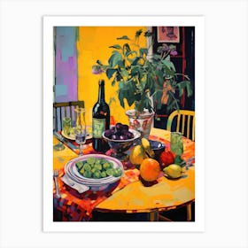 Table For Two Art Print