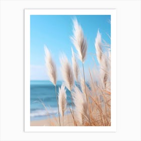 Dune Grass On The Beach Art Print