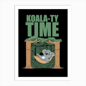 KoalaTy Time Art Print