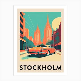 Stockholm 2 Art Print