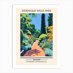 Sydenham Wells Park London Parks Garden 1 Art Print