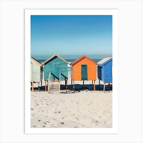 Beach Huts 6 Art Print