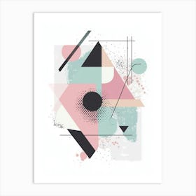 Abstract Geometric Pattern 6 Art Print