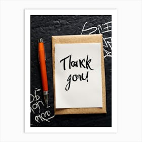 Thank You Stock Videos & Royalty-Free Footage Art Print