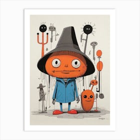 'The Witch' Art Print