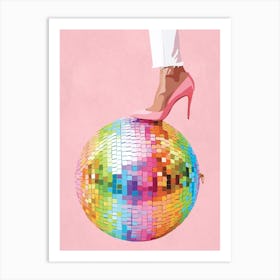 Lights Of The Disco 2 Art Print