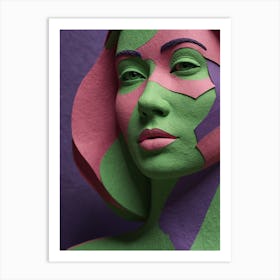 Portrait Of A Woman 75 Art Print