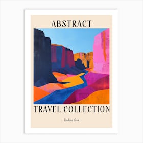 Abstract Travel Collection Poster Burkina Faso 1 Art Print