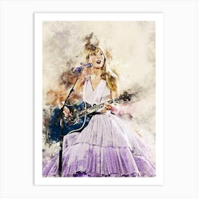 Taylor Swift 53 Art Print