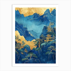 Asian Landscape 15 Art Print