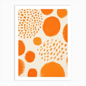 Orange Haze 01 Art Print