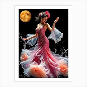 Spanish Dancer Beauty Art Print