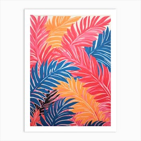 Palm Leaves Art Print