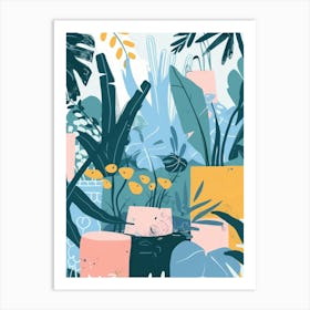 Tropical Plants 10 Art Print