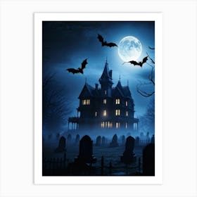 Haunted House 19 Art Print