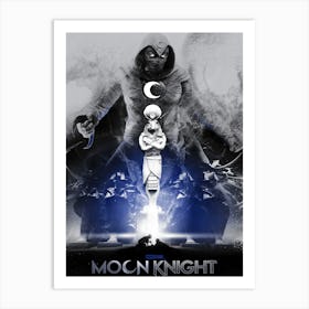 Moon Knight Movie And FIlm Art Print