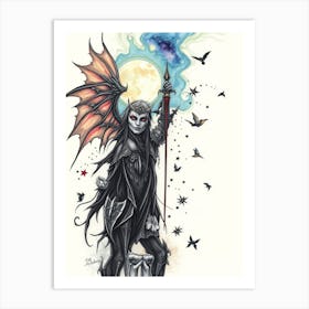 Demon 2 Art Print