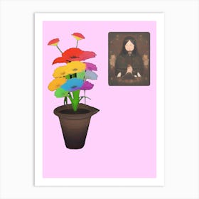 Flower Pot Art Print