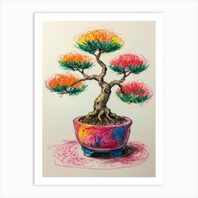 Bonsai Tree Art Print