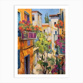 Nicosia Cyprus 4 Fauvist Painting Art Print