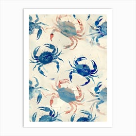 Crabs 2 Art Print