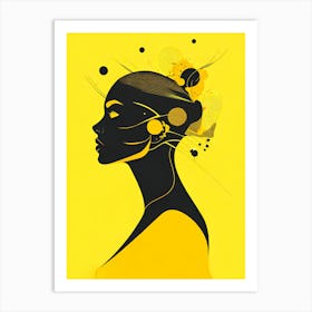 Portrait Of A Woman Art Print