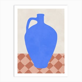 Vase watercolor 2 Art Print