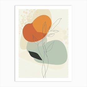 Abstract Flower 11 Art Print