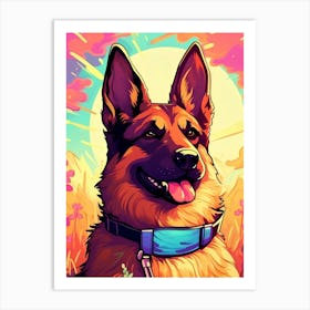 German Shepherd 1 Art Print