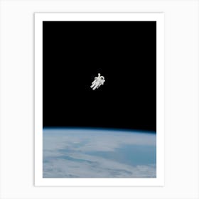 Astronaut In Space 13 Art Print