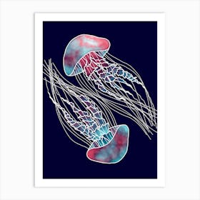 Jellyfish Art Print