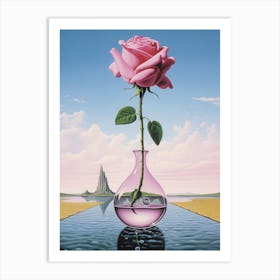 Enchanted Rose Art Print