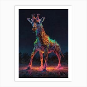 Giraffe 102 Art Print