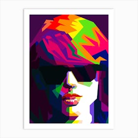 Taylor Swift Celebrity Most Wanted Art WPAP Art Print