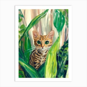 Bengal Cat 1 Art Print