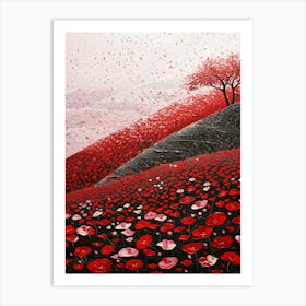 Poppies 124 Art Print