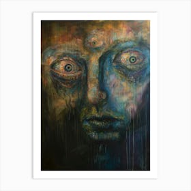 'The Face' 19 Art Print