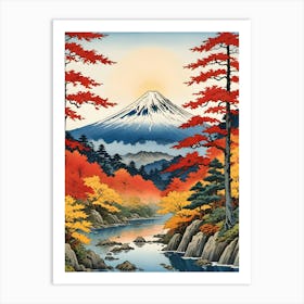 Mt Fuji 11 Art Print