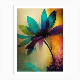 Flower Painting Art Print