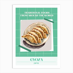 Gyoza Japan 3 Foods Of The World Art Print